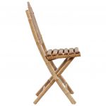 Set mobilier de exterior pliabil