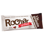 Baton proteic cu vanilie si ciocolata raw eco-bio 60g - ROO BAR
