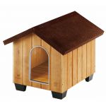 Cusca din lemn pentru caini Ferplast Domus S 61x74.5x55cm