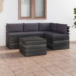 Set mobilier de gradina din paleti
