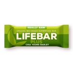 Baton cu chia si orz verde raw eco-bio 47g - Lifebar Plus