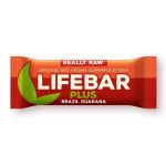Baton cu nuci braziliene si guarana raw eco-bio 47g - Lifebar Plus