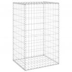 Perete gabion cu capace