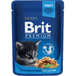 Hrana pentru pisici Brit Premium Junior Carne de pui 100g