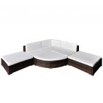Set mobilier de gradina cu perne