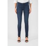 Blugi slim fit cu aspect decolorat