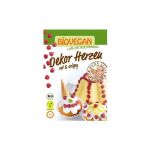 Decoratiuni pentru dulciuri - Inimioare rosii - eco-bio 35g - Biovegan