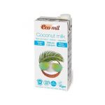 Lapte vegetal de cocos natur cu calciu - eco-bio 1l - Ecomil
