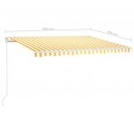 Copertina retractabila manual cu LED