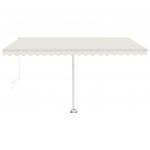 Copertina retractabila manual cu LED