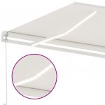 Copertina retractabila manual cu LED