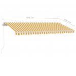 Copertina retractabila manual cu LED