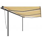 Copertina retractabila manual cu LED