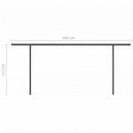 Copertina retractabila manual cu LED