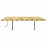 Copertina retractabila manual cu LED