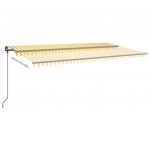 Copertina retractabila manual cu LED