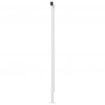 Copertina retractabila manual cu LED, antracit, model 6