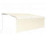 Copertina retractabila manual cu stor & LED