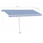 Copertina retractabila manual cu LED