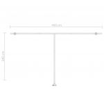Copertina retractabila manual cu LED