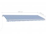 Copertina retractabila manual cu LED