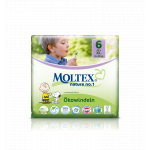 Scutece ECO XL pentru copii (16-30kg), nr. 6, pachet 22buc - Moltex