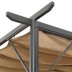 Pergola cu acoperis retractabil