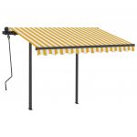 Copertina retractabila automat cu stalpi