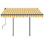 Copertina retractabila automat cu stalpi