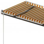 Copertina retractabila automat cu stalpi