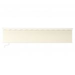 Copertina retractabila manual cu stor/LED, crem, 6 x 3 m