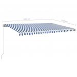 Copertina retractabila manual cu LED