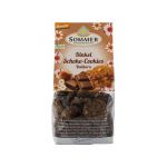 Biscuiti din faina de grau spelta cu ciocolata amaruie si alune, Demeter, eco-bio, 150g - Sommer