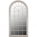Oglinda de gradina arcada rustica 60x116 cm interior & exterior
