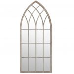 Oglinda de gradina, nisipiu, fier, uz exterior, model 1