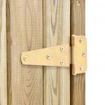 Magazie unelte de gradina, 135 x 60 x 123 cm, lemn pin tratat