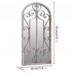 Oglinda de gradina, fier, uz exterior