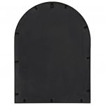 Oglinda de gradina, negru, fier, uz exterior, model 2