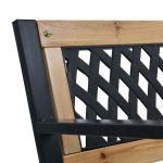 Banca de gradina, 120 cm, lemn