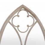 Oglinda de gradina, nisipiu, fier, uz exterior, model 2