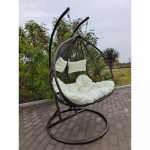 Scaun agatat, maro/crem DALVEA 2 NEW