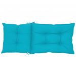 Perne scaun, patratele, 120x50x7 cm, textil