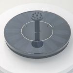 Kit solar, fantana cu incarcare solara, 7 capete schimbabile, negru
