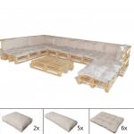 Set 13 perne spatar/scaun pentru set mobilier paleti