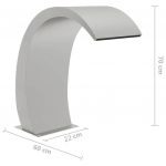 Fantana de piscina cu LED
