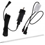 Deversor de cascada cu LED-uri RGB