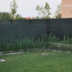 Plasa verde opaca pentru umbrire si protectie 1.5 x 10 metri