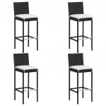 Set mobilier bar de gradina cu perne