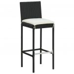 Set mobilier bar de gradina cu perne