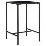 Set mobilier bar de gradina cu perne